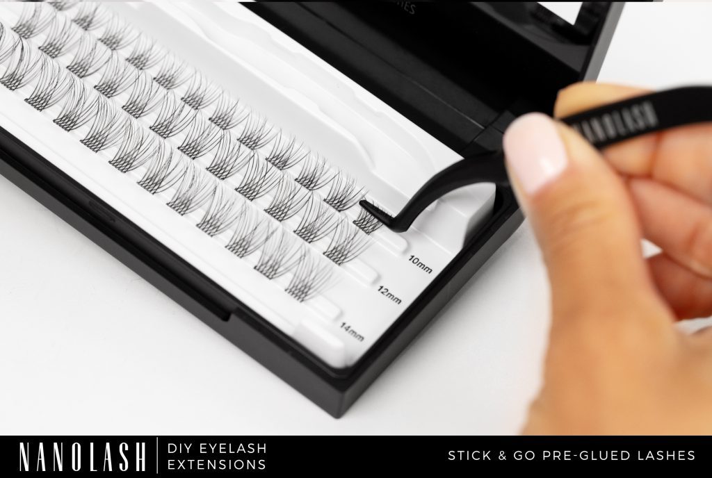Samolepící trsové řasy nanolash