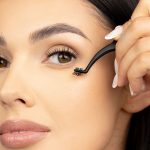 trsů řas s bezbarvým lepidlem nanolash